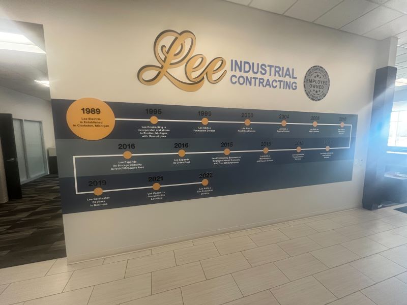 Lee Industrial Wall Graphics